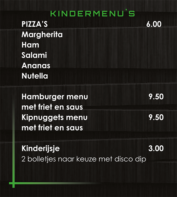 kindermenu